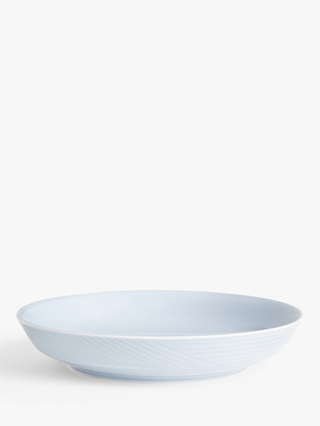 Design Project by John Lewis Porcelain Pasta Bowl, 24cm, Blue