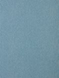 John Lewis Herringbone Vinyl Wallpaper, Blue Stone