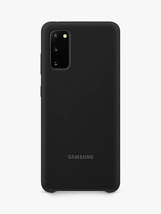 Samsung Galaxy S20 Silicone Cover, Black