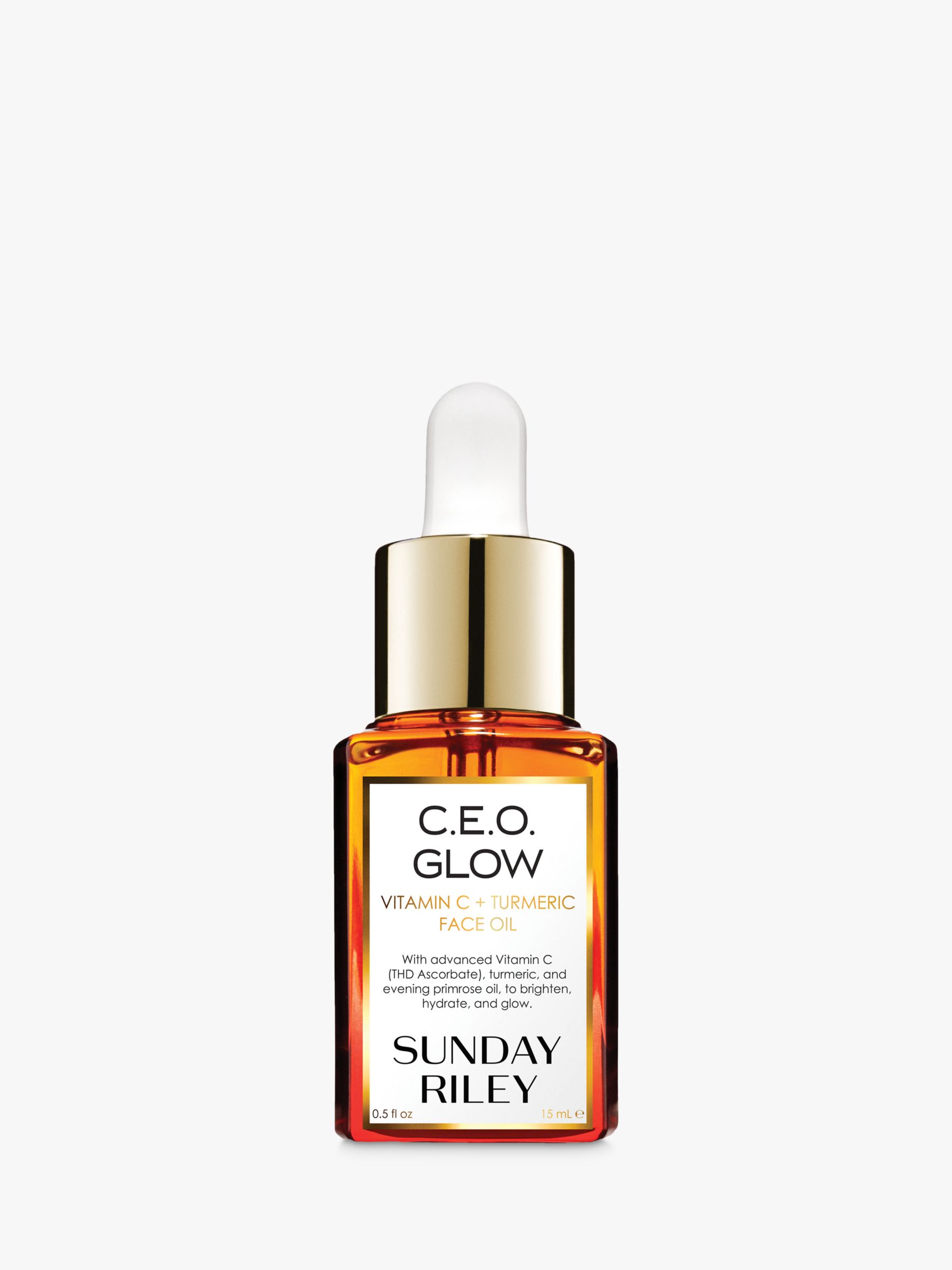 Sunday Riley C.E.O. Glow Vitamin C and Turmeric Face Oil, 15ml