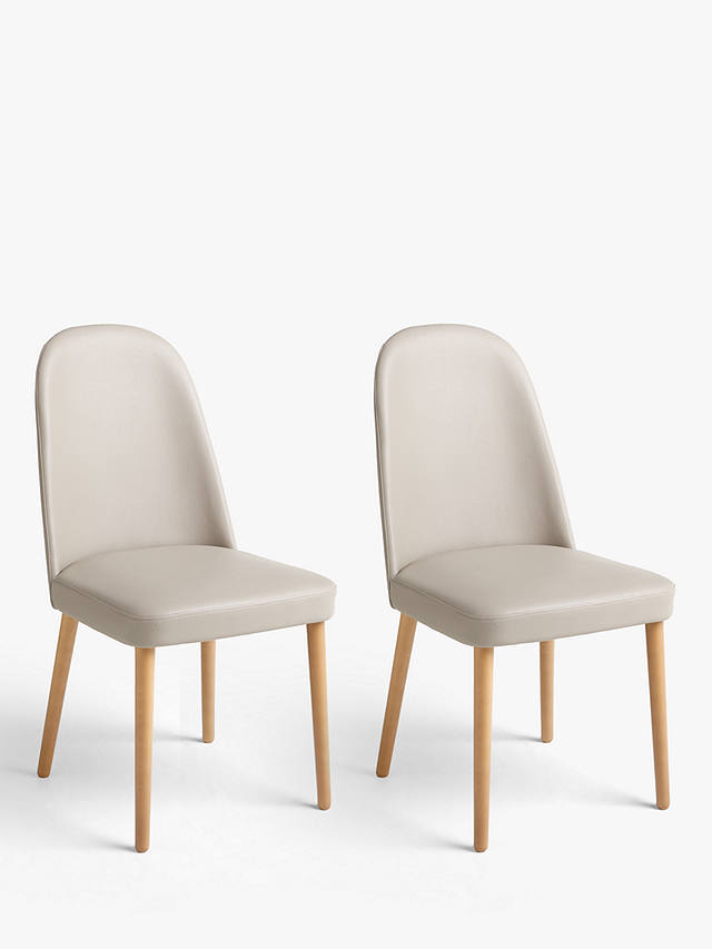 John Lewis Partners Seek Faux Leather, Leather Dining Chairs