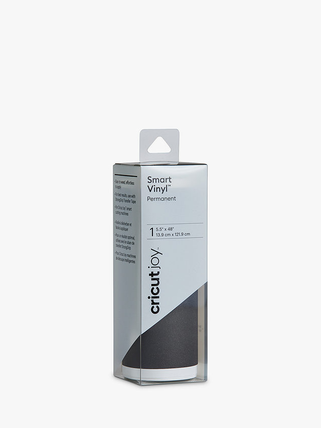 Cricut Joy Permanent Shimmer Smart Vinyl, Black
