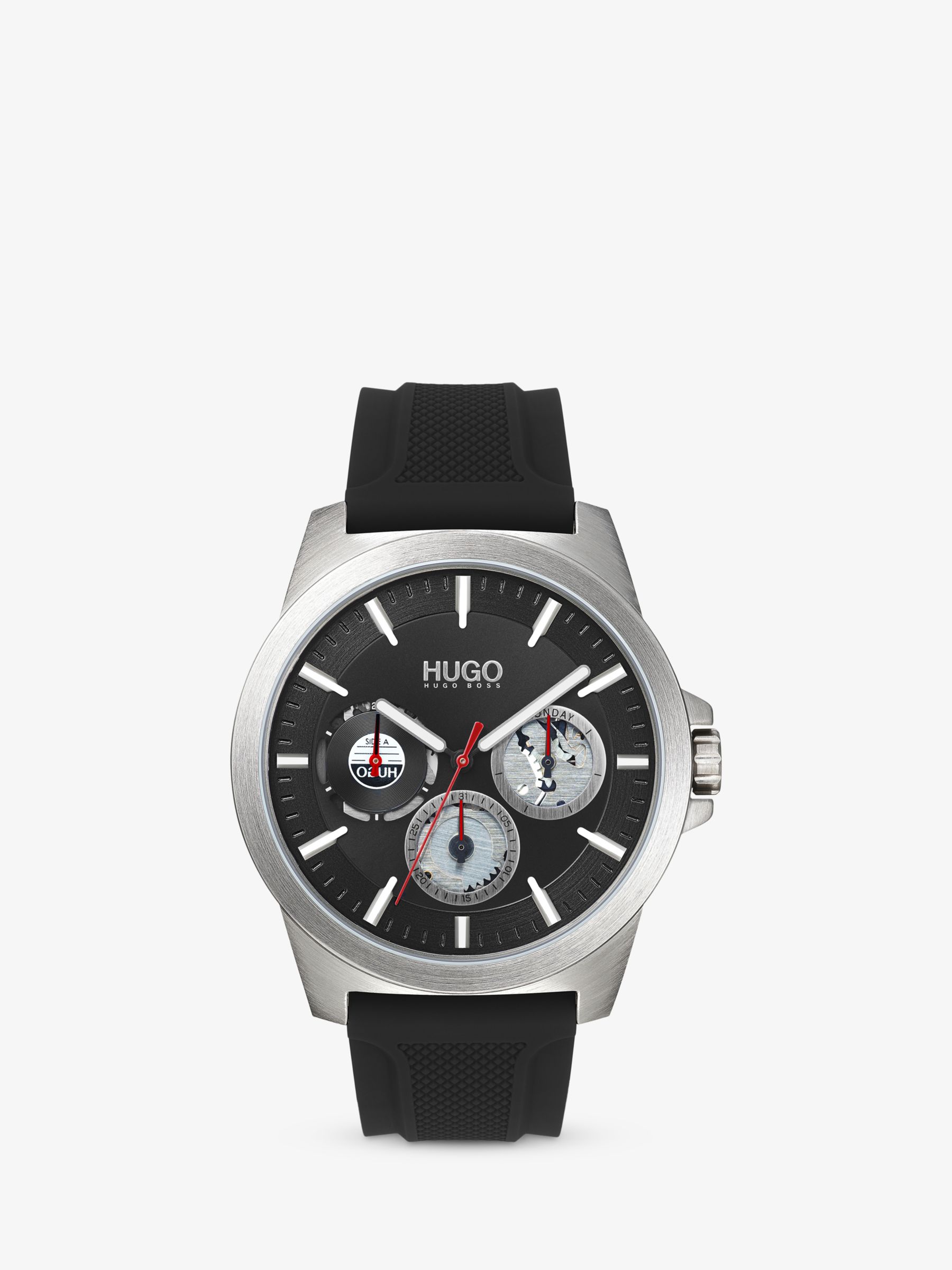 hugo boss watches silicone strap