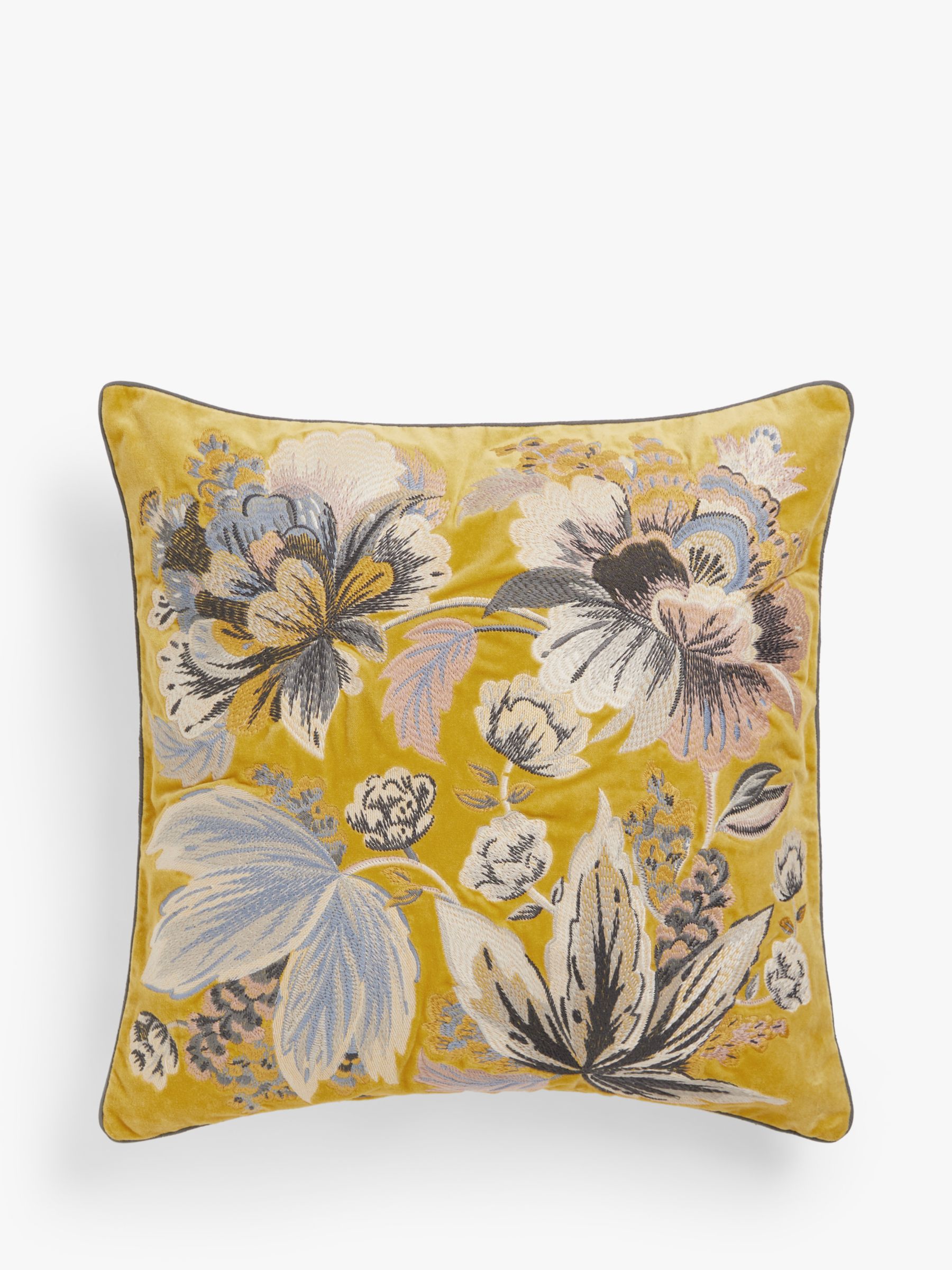 John Lewis Archive Floral Cushion