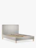 John Lewis Emily Upholstered Bed Frame, King Size, Relaxed Linen Putty