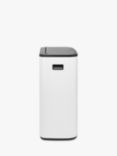 Brabantia Bo Touch Bin, 60L, White