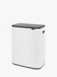 Brabantia Bo Touch Bin, 60L, White