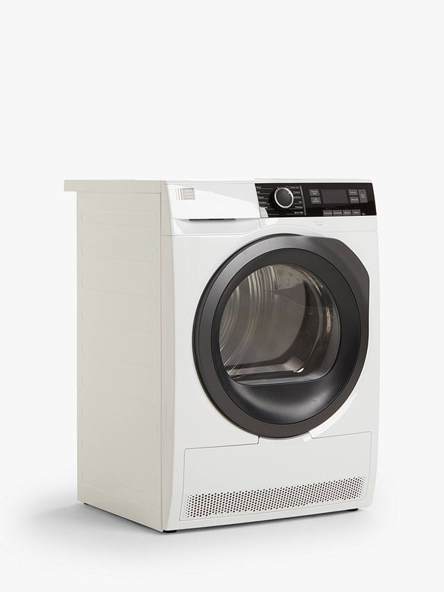 Buy John Lewis JLTDH25 Heat Pump Freestanding Tumble Dryer, 9kg Load, A++ Energy Rating, White Online at johnlewis.com