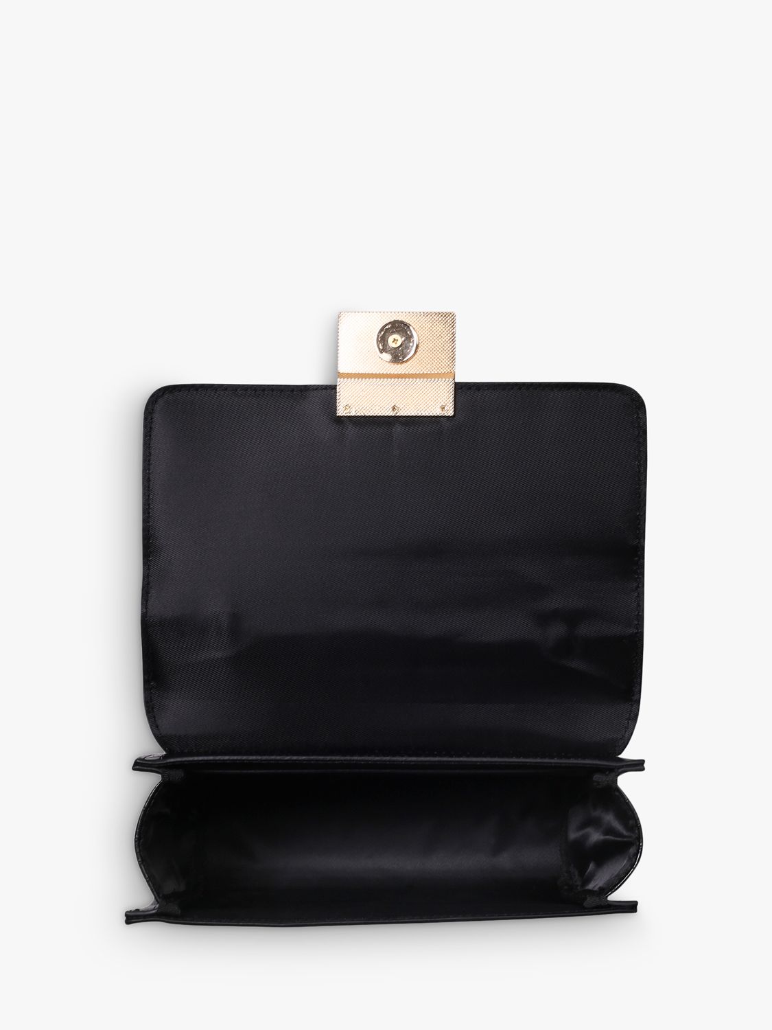 Carvela Kankan Clutch Bag Black at John Lewis Partners