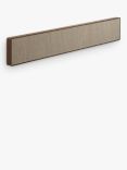 Bang & Olufsen Beosound Stage All-In-One Soundbar with Dolby Atmos, Chromecast built-in & Apple Airplay 2, Bronze Aluminium/Taupe