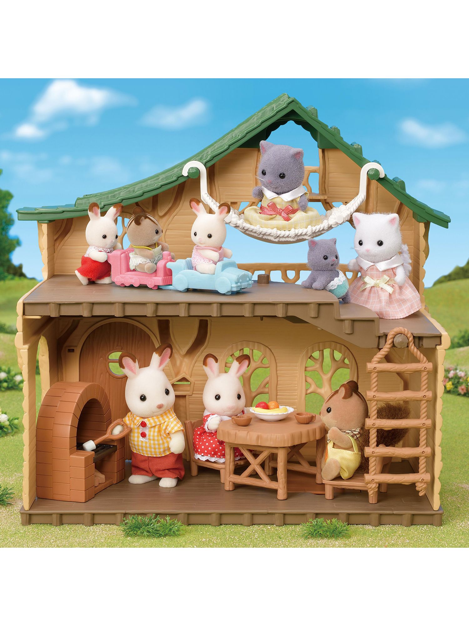 sylvanian families lodge