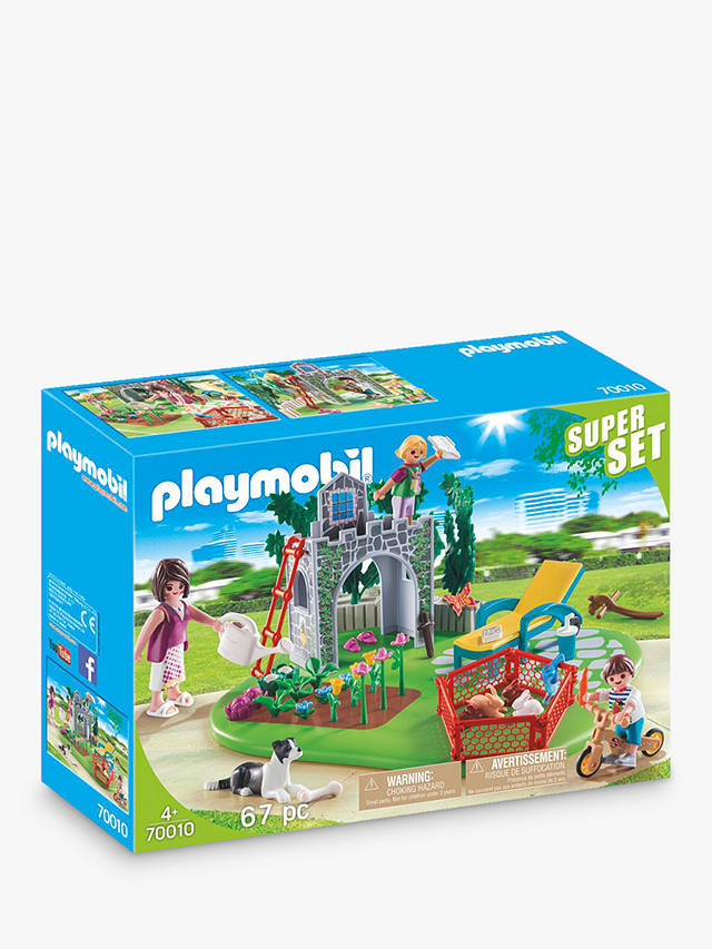 PLAYMOBIL® Super-Set neu 70010 Bunter Familiengarten 