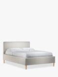 John Lewis Emily 2 Drawer Storage Upholstered Bed Frame, King Size, Relaxed Linen Putty