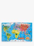 Janod World Map Magnet Puzzle, 92 Pieces