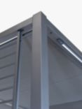 KETTLER Panalsol Deluxe Aluminium Canopy/Gazebo, H220cm, Anthracite