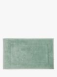 John Lewis Deep Pile Bath Mat, Dusty Green