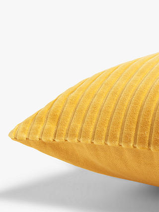 ANYDAY John Lewis & Partners Jumbo Cord Cushion, Mustard