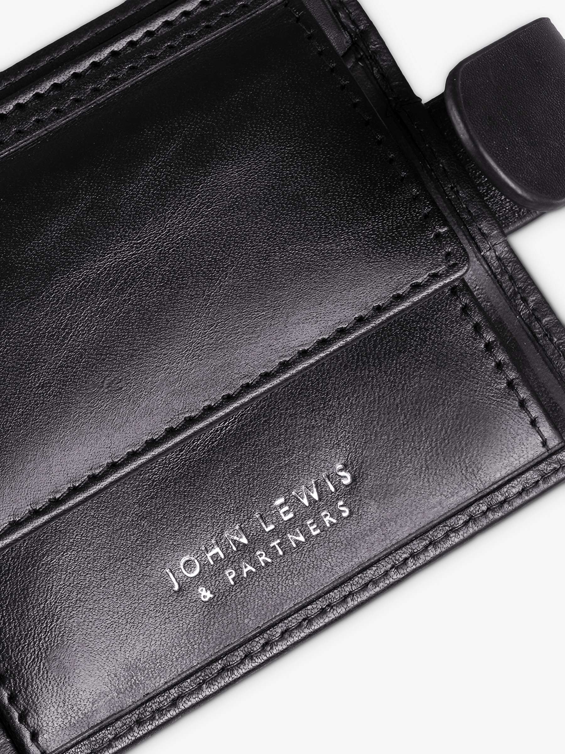 Buy John Lewis Vegetable Tanned Leather Card Coin Flip Wallet Online at johnlewis.com