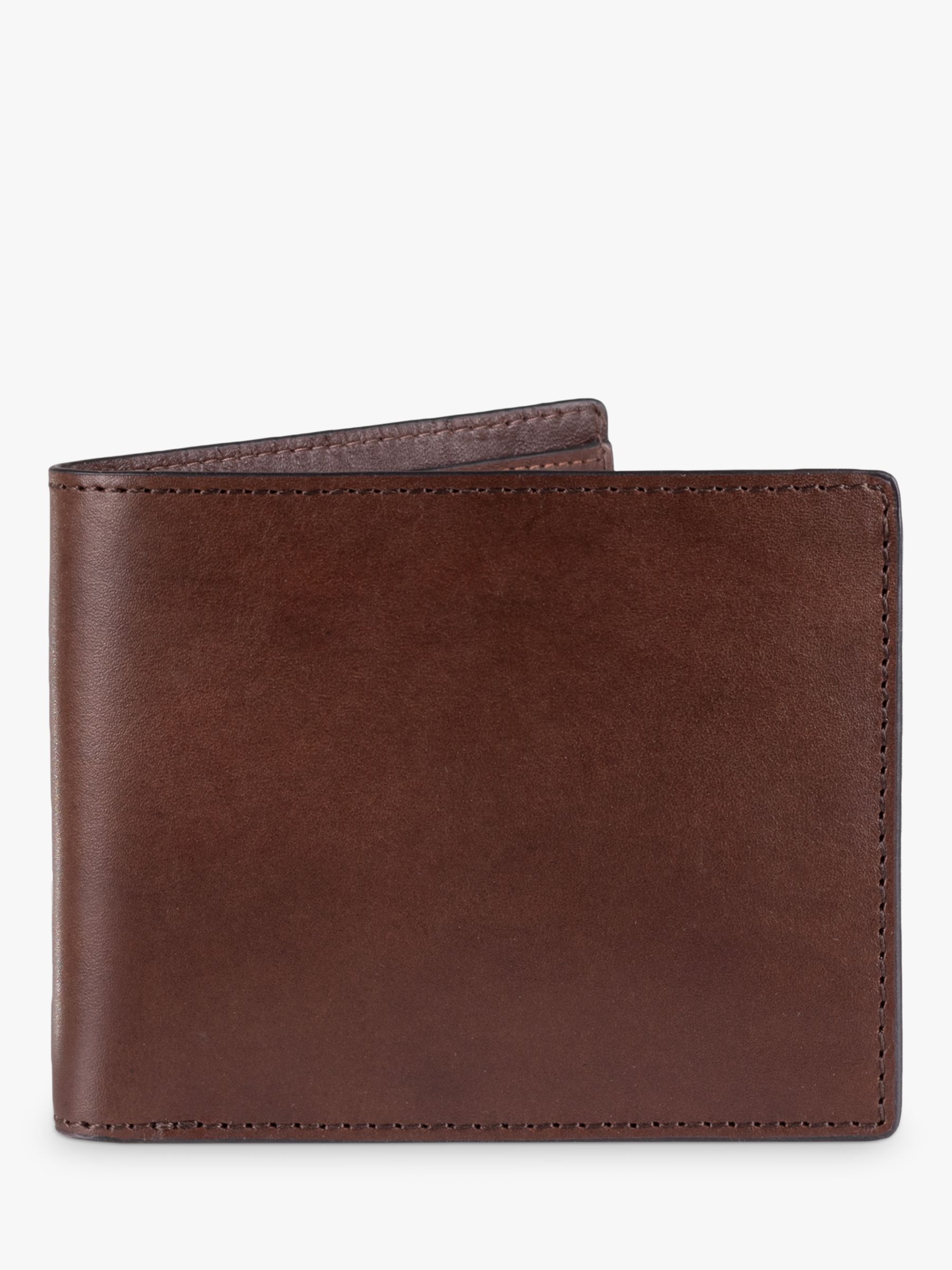 John Lewis Vegetable Tanned Leather Bifold Wallet