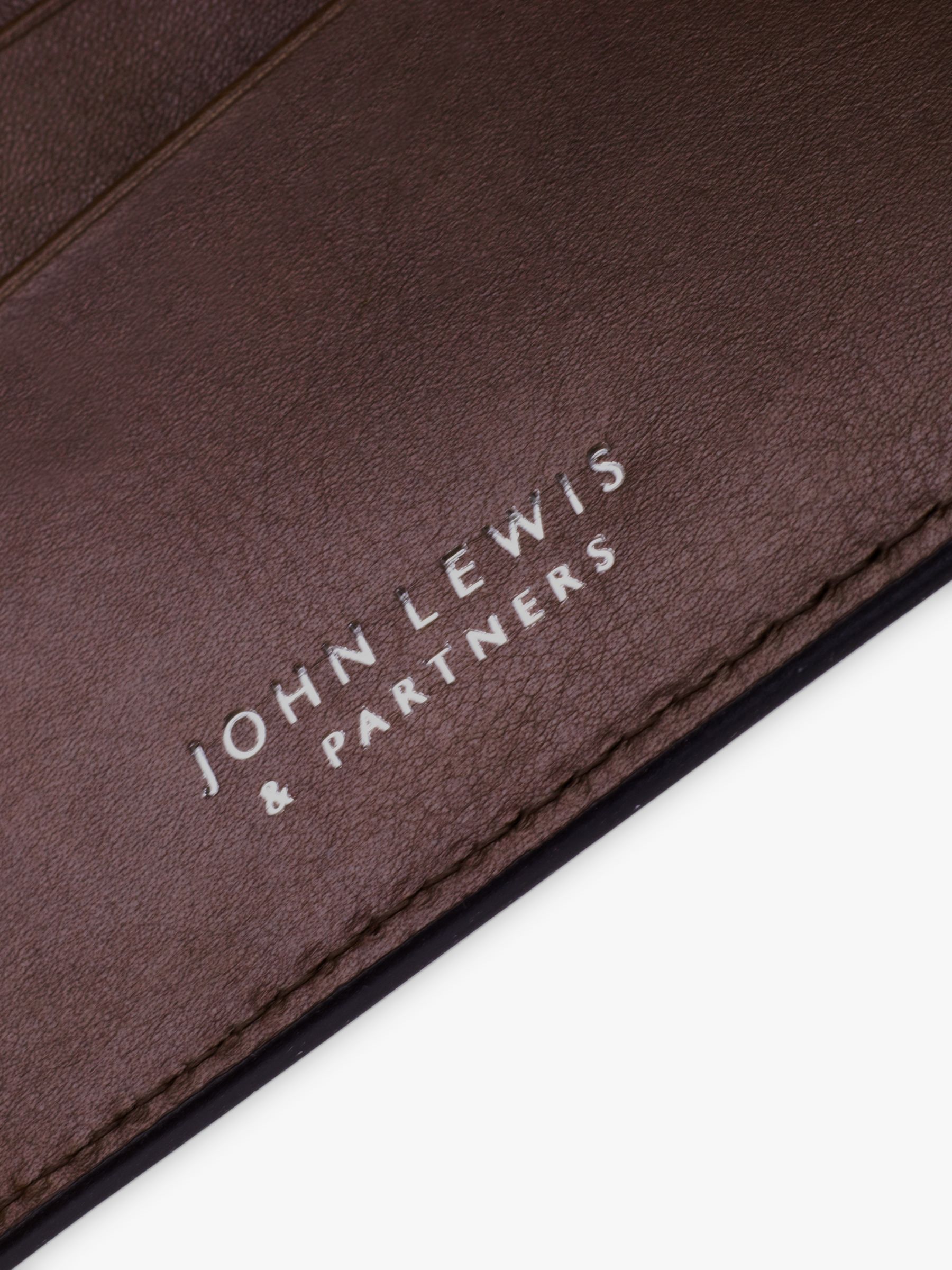Buy John Lewis Vegetable Tanned Leather Bifold Wallet Online at johnlewis.com