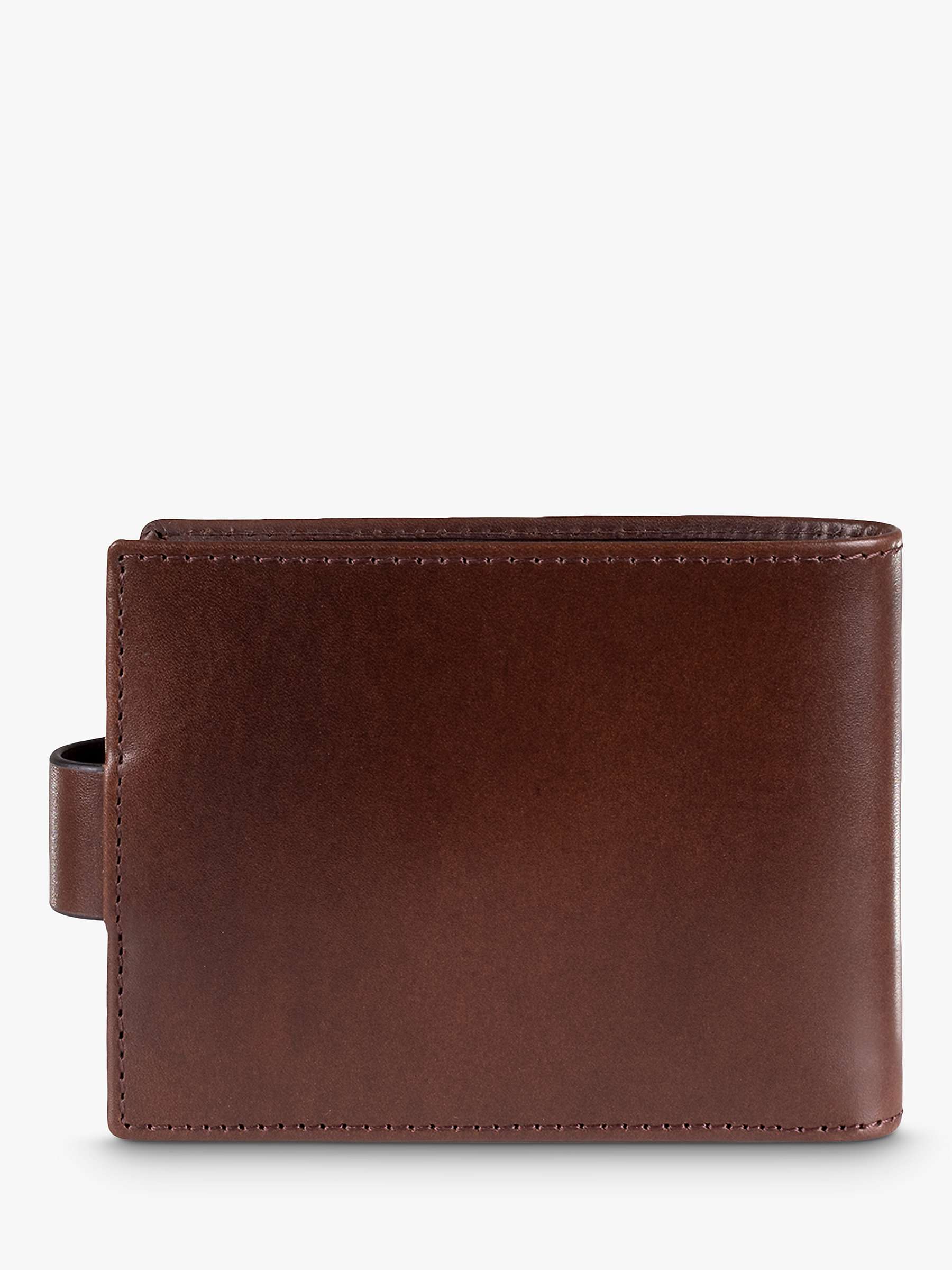 Buy John Lewis Vegetable Tanned Leather Card Coin Flip Wallet Online at johnlewis.com