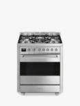 Smeg Symphony C7GPX9 Dual Fuel Cooker, Stainless Steel