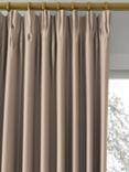 John Lewis Recycled Basketweave Made to Measure Curtains or Roman Blind, Mole