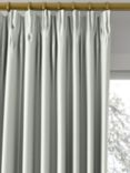 John Lewis Viscose Linen Blend Made to Measure Curtains or Roman Blind, Duck Egg