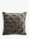 John Lewis Velvet Stitch Small Cushion