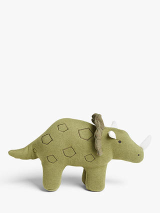 little home at John Lewis Triceratops Soft Toy