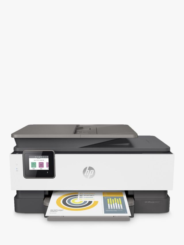 HP OfficeJet 8022 Wireless All-in-One Inkjet Printer, Scan, Copy and Fax