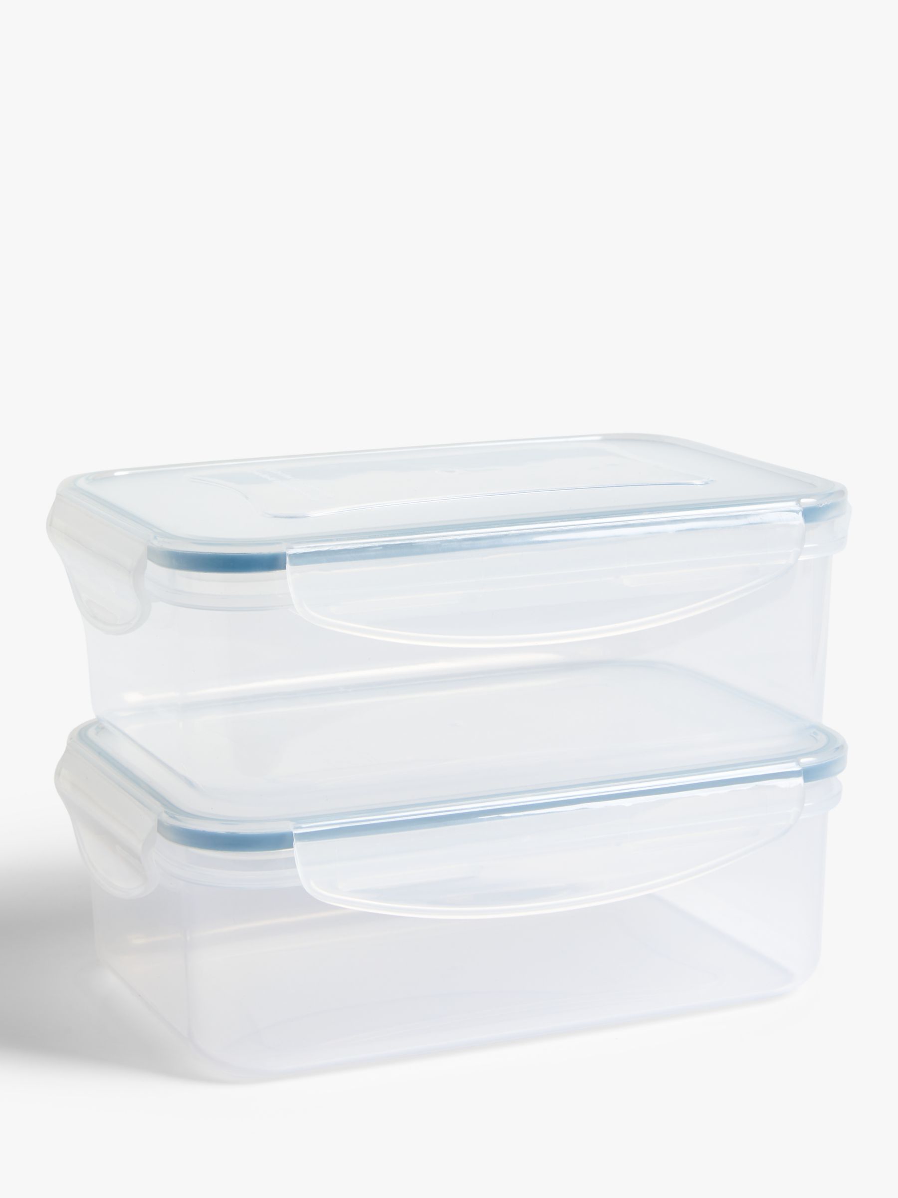 Mepal EasyClip Plastic Storage Boxes, 5 Sizes, 2 Colors