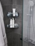 John Lewis Lux Bathroom Range, Silver