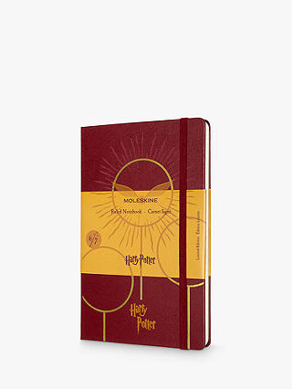 Moleskine Large Harry Potter Quidditch Lined Notebook