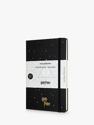 Moleskine Large Harry Potter Deathly Hallows Lined Notebook