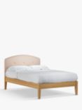 John Lewis Grace Kitami Bed Frame, Small Double, Cotton Effect Pink