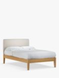 John Lewis Emily Kitami Bed Frame, Small Double, Cotton Effect Beige