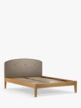 John Lewis Grace Kitami Bed Frame, King Size, Soft Touch Chenille Mole