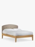 John Lewis Grace Kitami Bed Frame, Double, Soft Touch Chenille Mole