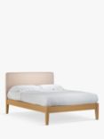 John Lewis Emily Kitami Bed Frame, Double, Cotton Effect Pink
