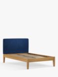 John Lewis Emily Kitami Bed Frame, Small Double, Deep Velvet Royal Blue