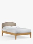 John Lewis Grace Kitami Bed Frame, Small Double, Soft Touch Chenille Mole