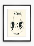 John Lewis Pablo Picasso 'Chouette' Framed Print & Mount, 47 x 37cm, White