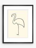 Pablo Picasso - Le Flamand Rose 'Flamingo' Framed Print & Mount, 47 x 37cm, White