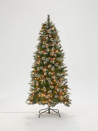 John Lewis & Partners Foxtail Pine Pre-lit Christmas Tree, 6.5ft