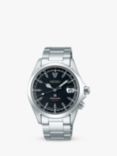 Seiko SPB117J1 Men's Prospex Alpinist 2020 Automatic Date Bracelet Strap Watch, Silver/Black