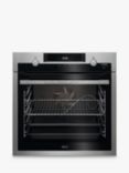 AEG BCS556020M Built In Electric Single Oven with Steam Function, Stainless Steel