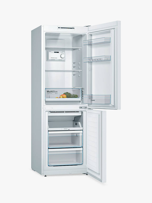Buy Bosch Serie 2 KGN33NWEAG Freestanding 60/40 Fridge Freezer, White Online at johnlewis.com