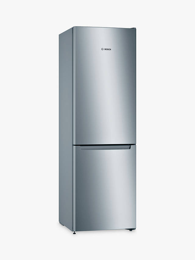 Buy Bosch Series 2 KGN33NLEAG Freestanding 60/40 Fridge Freezer, Stainless Steel Effect Online at johnlewis.com