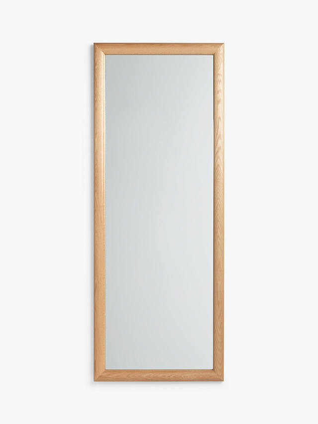 Oak Wood Wall Mirror 200 X 80cm, Oak Framed Mirror The Range